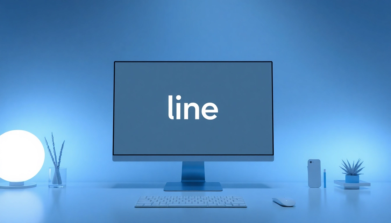 Download line電腦版官方下載 with a sleek, modern interface showcasing efficiency and professionalism.
