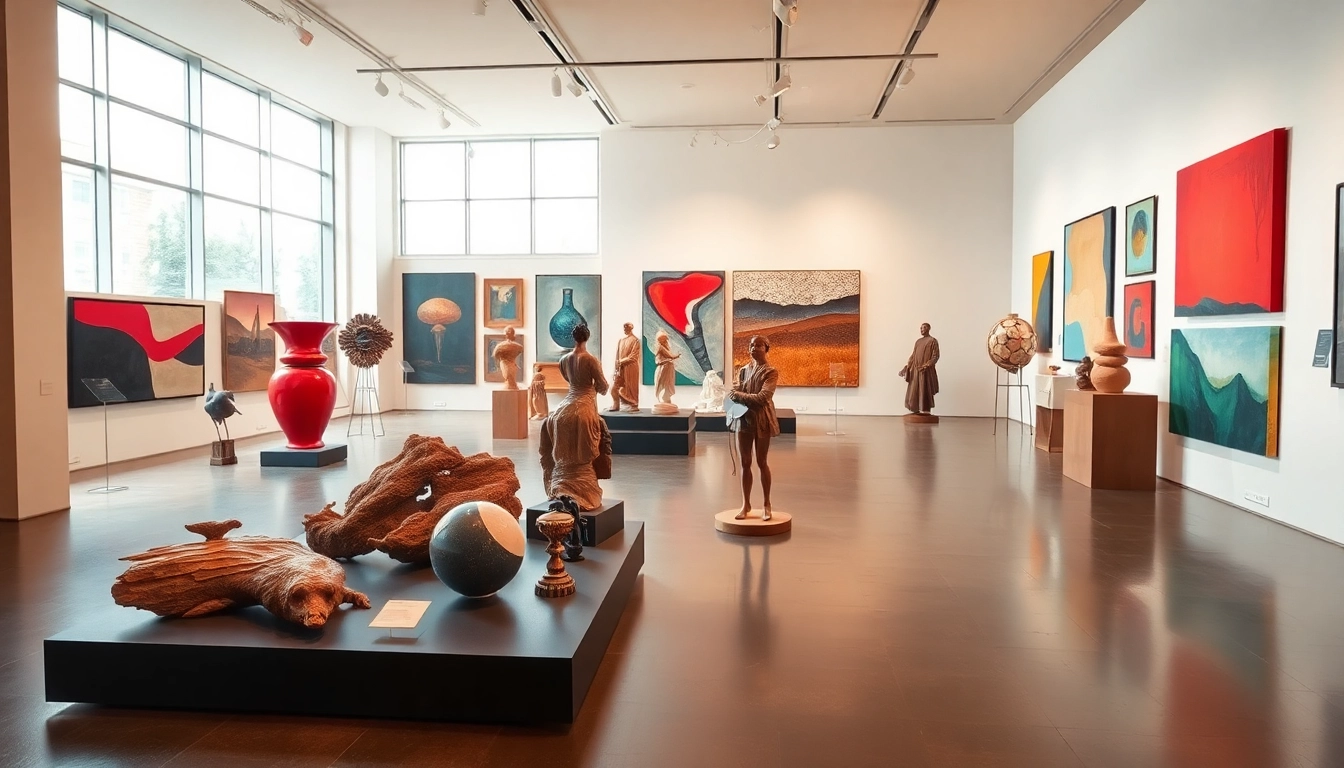 Explore the in lieu gallery showcasing eclectic contemporary artworks in a vibrant setting.