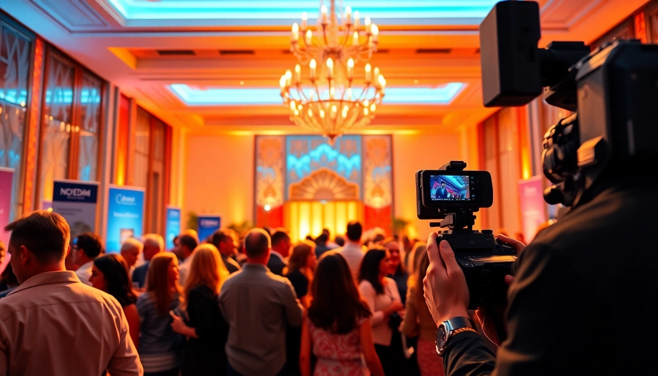 Capture dynamic moments of Miami Corporate Event Videography Photography at a corporate gathering.