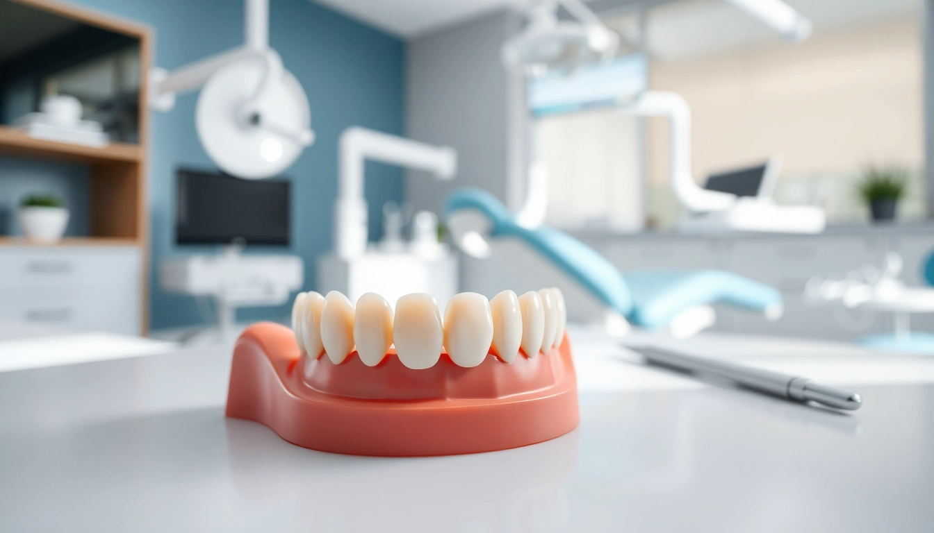 Learn how dental bridges improve smiles and oral health in a professional dental environment.