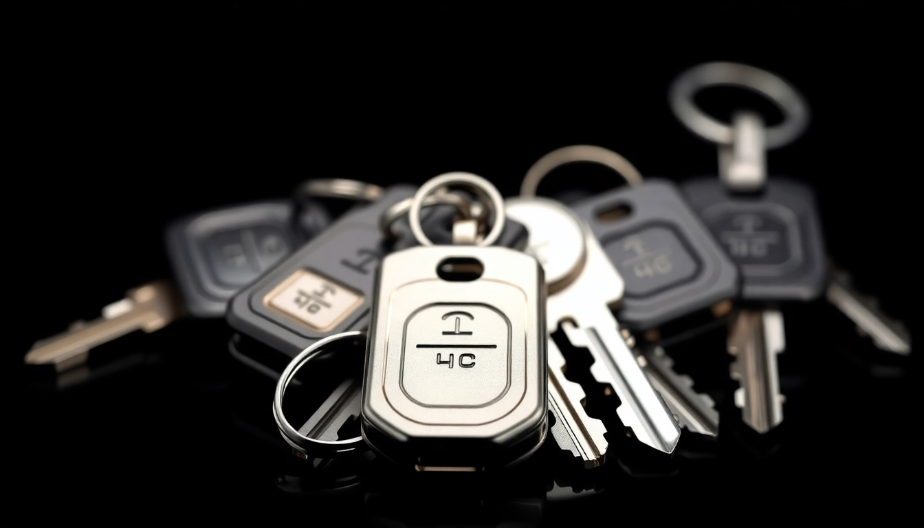 Showcase truck keys highlighting their unique designs and features for easy identification.