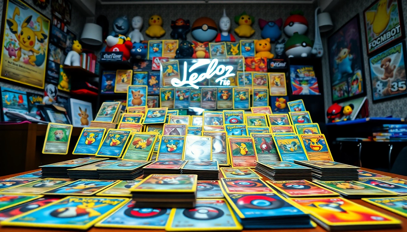 Showcase of diverse Pokemon cards in India, emphasizing unique collector's items.