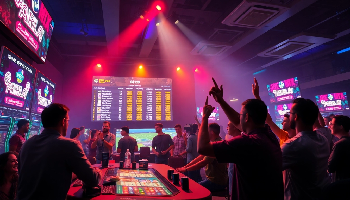 Experience the thrill of mix parlay betting with engaging game interfaces and real-time action.