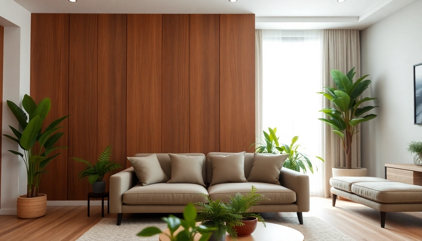 Enhance your space with stunning faux wood wall panels, elevating modern interior design.