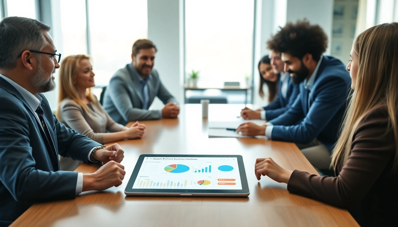 Discussing amazon business wholesale strategies in a professional meeting environment.